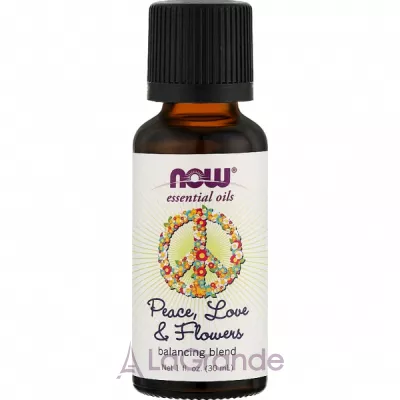 Now Foods Essential Oils Peace-Love & Flowers Balancing Blend   