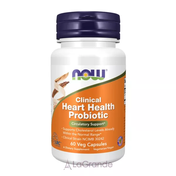 Now Foods Clinical Heart Health Probiotic �������� ��� ��������� ������'� �����