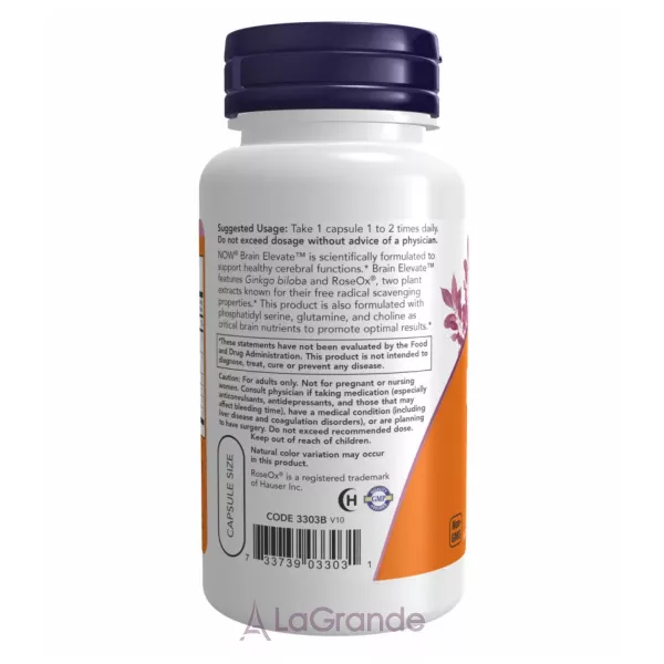 Now Foods Brain Elevate Formula �������� ��� �����