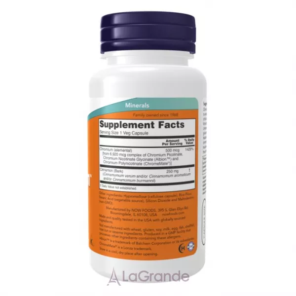 Now Foods Tri-Chromium 500 mcg ������� ������� 