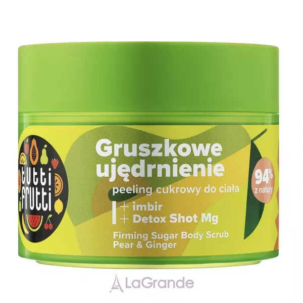 Farmona Tutti Frutti Firming Sugar Body Scrub Pear & Ginger ����������� ����� ��� ���� 