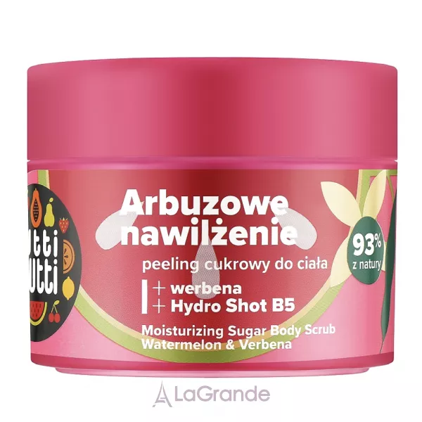 Farmona Tutti Frutti Moisturizing Sugar Body Scrub Watermelon & Verbena ����������� �������� ����� ��� ���� 