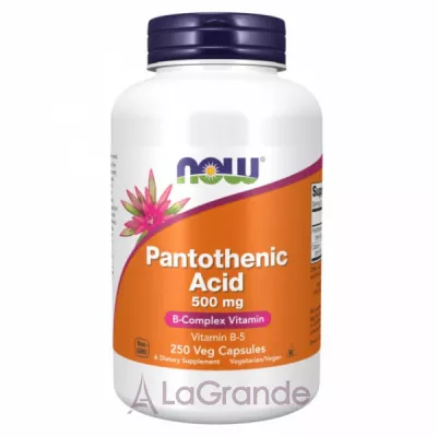 Now Foods Pantothenic Acid  