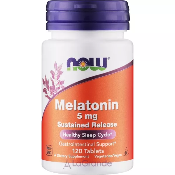 Now Foods Melatonin 5 mg ��������� �� ��������, 5 ��