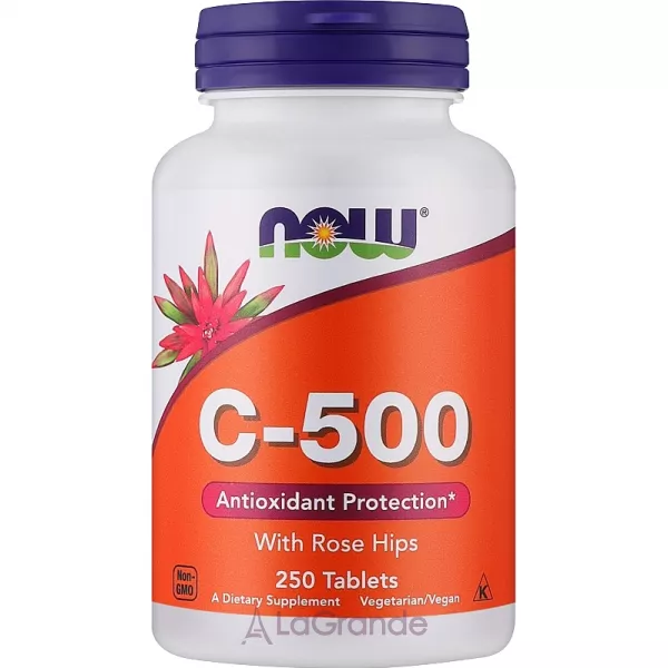 Now Foods �-500 With Rose Hips Tablets ³���� C-500 � ���������
