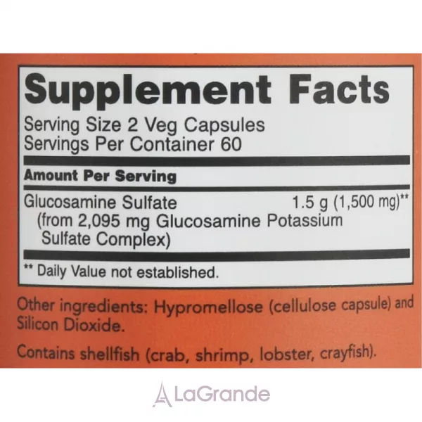 Now Foods Glucosamine Sulfate 750 mg ������� 