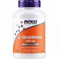 Now Foods L-Ornithine Veg Capsules ������� ������� "L-�������", 500 ��