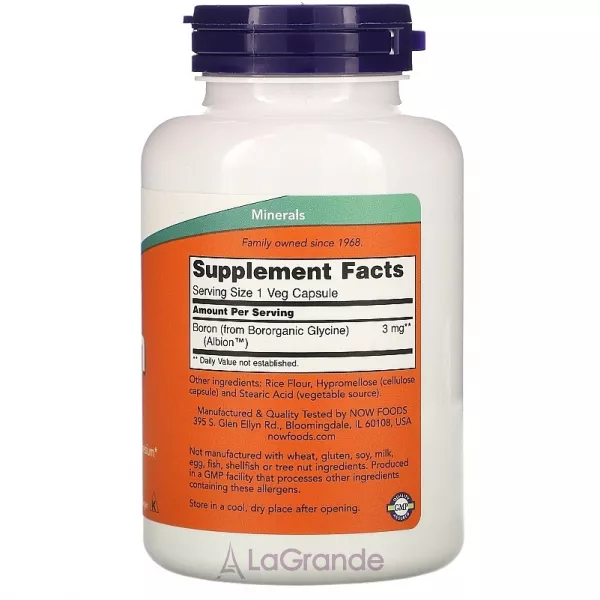 Now Foods Boron ���������� ������� 