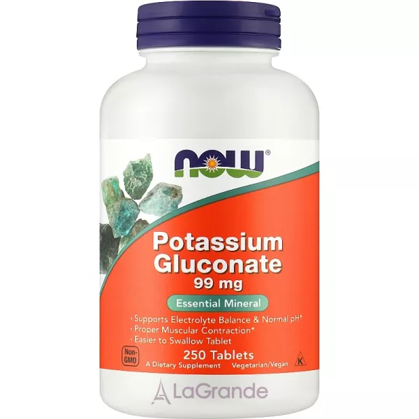 Now Foods Potassium Gluconate �������� ����, 99 ��