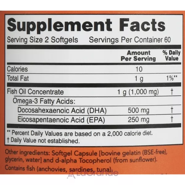 Now Foods DHA-250/100 EPA ��������������� �������, �������