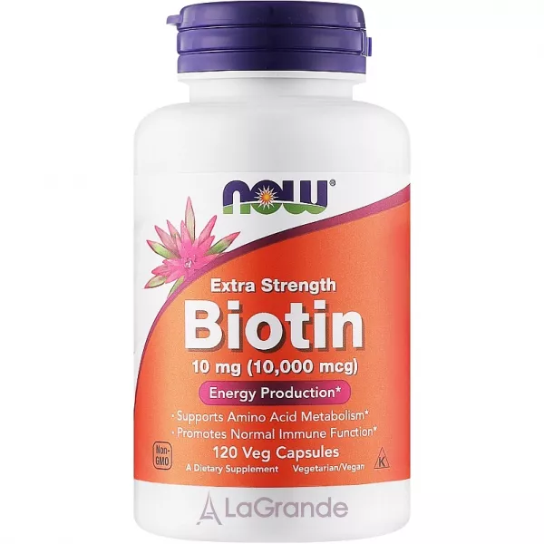 Now Foods Biotin ������, 10 ��