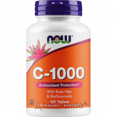 Now Foods C-1000 With Rose Hips & Bioflavonoids  -1000    