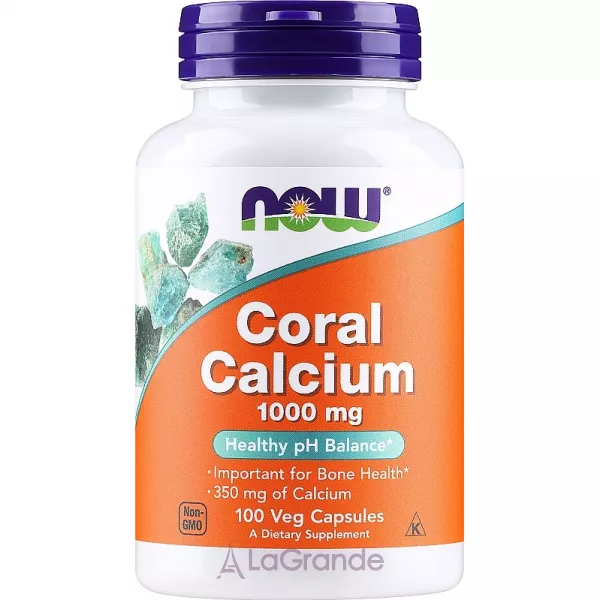 Now Foods Coral Calcium ������� � ��������, 1000 ��