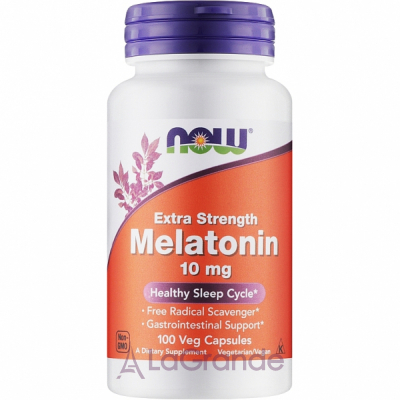 Now Foods Extra Strength Melatonin 10 mg  