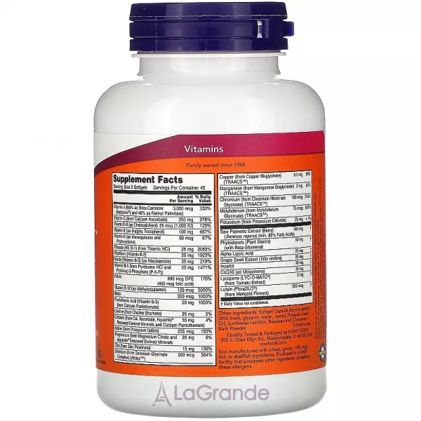 Now Foods Adam Superior Men's Multi ³������-���������� �������� ��� �������