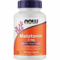 Now Foods Melatonin 3 mg ��������� �� ��������, 3 ��