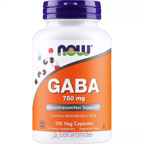 Now Foods GABA 750 mg ������� GABA 750 ��