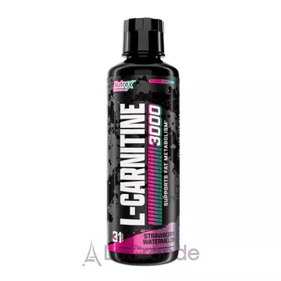 Nutrex Research Liquid L-Carnitine 3000  Strawberry Watermelon  L- 