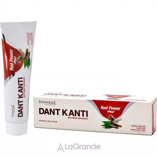 Patanjali Ayurved Dant Kanti Red Power ���������� ����� ����� 