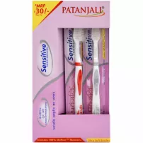 Patanjali Toothbrushs for Sensitive Teeth ����� ������ ����� ��� �������������� ����� 12 ��.