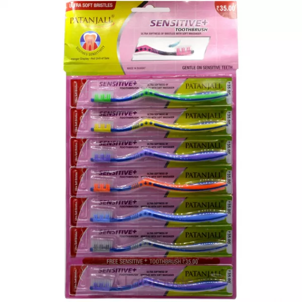 Patanjali Sensitive Plus Toothbrush ���� ������ ����� 