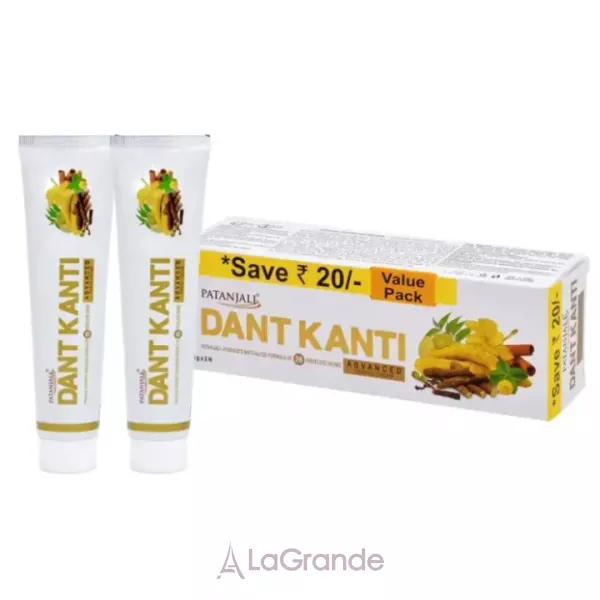 Patanjali Advanced Dant Kanti Improved Toothpaste Cream ���� ��� ���� ����� ������������� ���� �� ����������� 