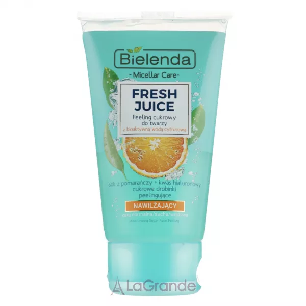 Bielenda Fresh Juice Moisturizing Face Sugar Peeling �������������� ���� ��� ������� 