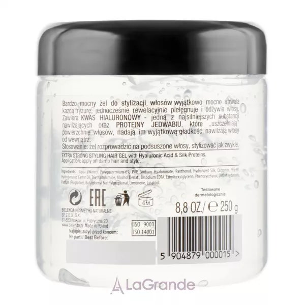Bielenda Graffiti 3D Extra Strong Hair Gel ���� ��� ��������� ������� �����-������ ��������