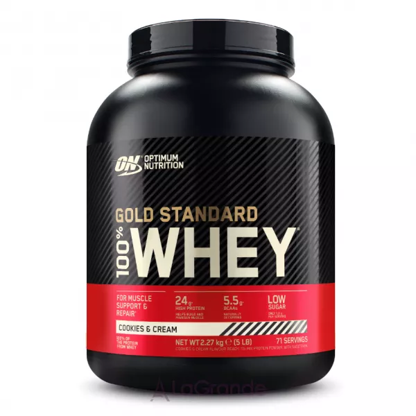 Optimum Nutrition Gold Standard 100% Whey Cookies Cream ������������ ������� 