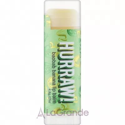 Hurraw! Baobab Banana Lip Balm    