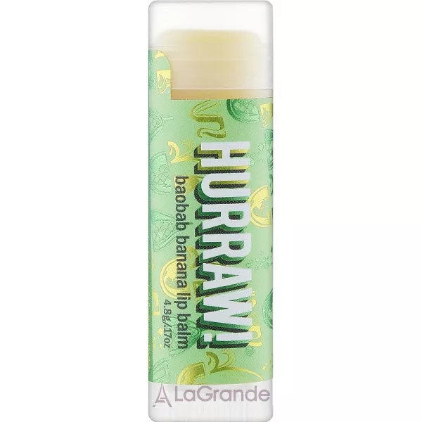 Hurraw! Baobab Banana Lip Balm ������� ��� ��� 