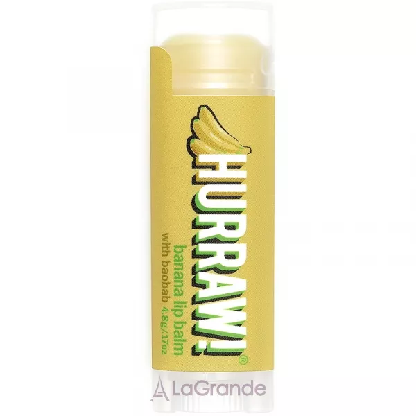 Hurraw! Baobab Banana Lip Balm ������� ��� ��� 