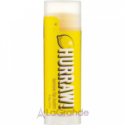 Hurraw! Lemon Lip Balm    