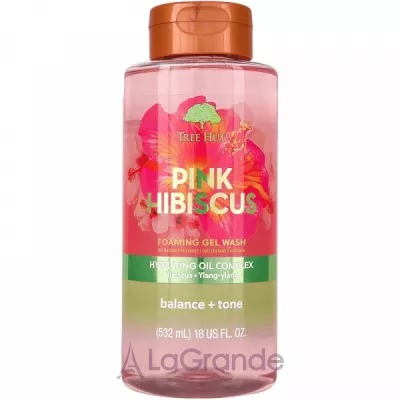 Tree Hut Pink Hibiscus Foaming Gel Wash    