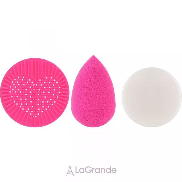 Beautyblender Glittet Starter Set ����� (sponge/1pcs + soap/16g + cleans/mat/1pcs + bag)