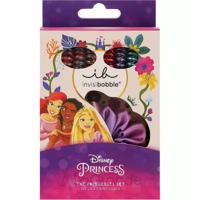 Invisibobble Kids Disney The Princesses Set    