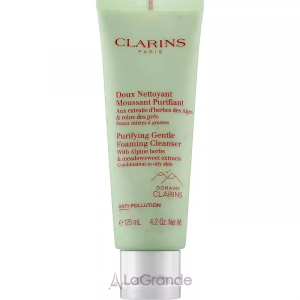 Clarins Purifying Gentle Foaming Cleanser With Alpine Herbs ������������ ����� ���� � ����������� �������