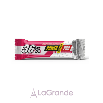 Power Pro Protein Bar 36% Sugar Free Raspberry Crushon   