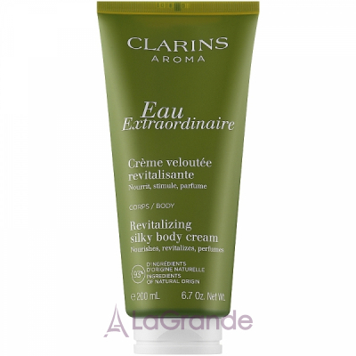 Clarins Eau Extraordinaire Revitalizing Silky Body Cream    