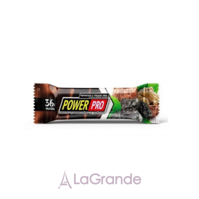 Power Pro Protein Bar Nutella 36% Prunes and Nuts   