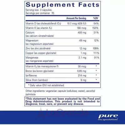 Pure Encapsulations +CAL+ Ipriflavone   