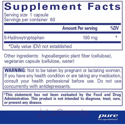 Pure Encapsulations 5-HTP 100 mg 5-ó 100 