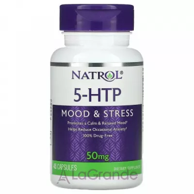 Natrol 5-HTP Mood&Stress 50mg 5-ó