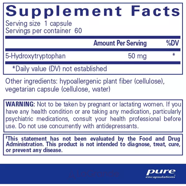 Pure Encapsulations 5-HTP 50 mg 5-ó��������������� 50 ��