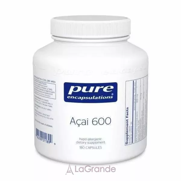 Pure Encapsulations Acai ���� 600 ��