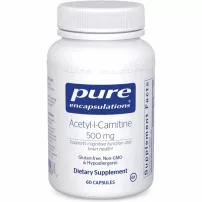 Pure Encapsulations Acetyl-l-Carnitine ������-L-�������� 500 ��