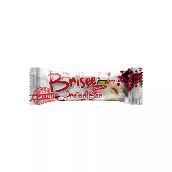 Power Pro Brisee 25% Protein Bar Sugar Free Strawberry ����������� ��������� 