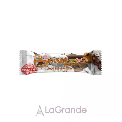 Power Pro Brisee 25% Protein Bar Sugar Free  Peanut Caramel   