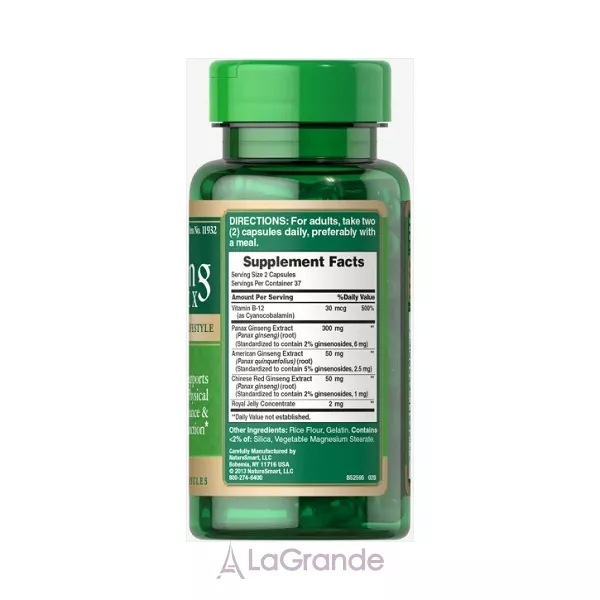 Puritan's Pride Ginseng Complex ������� ������� ��������� ��������