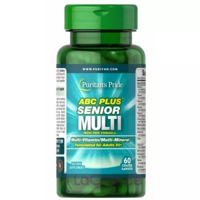 Puritan's Pride ABC PLUS Senior Multivitamin    50+